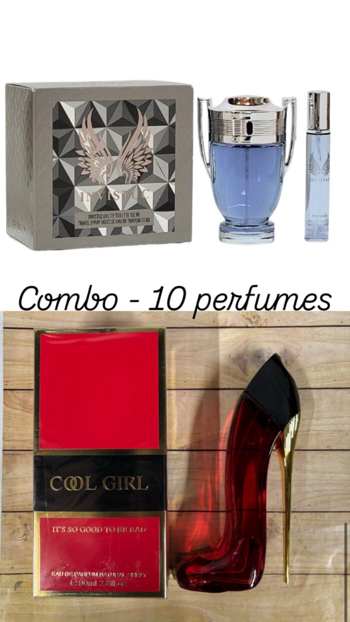 COMBO EMPRENDEDOR -10 perfumes triple A - Imagen 1
